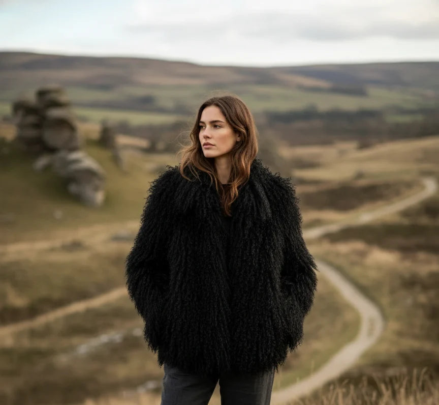 Lambapels - síberskur